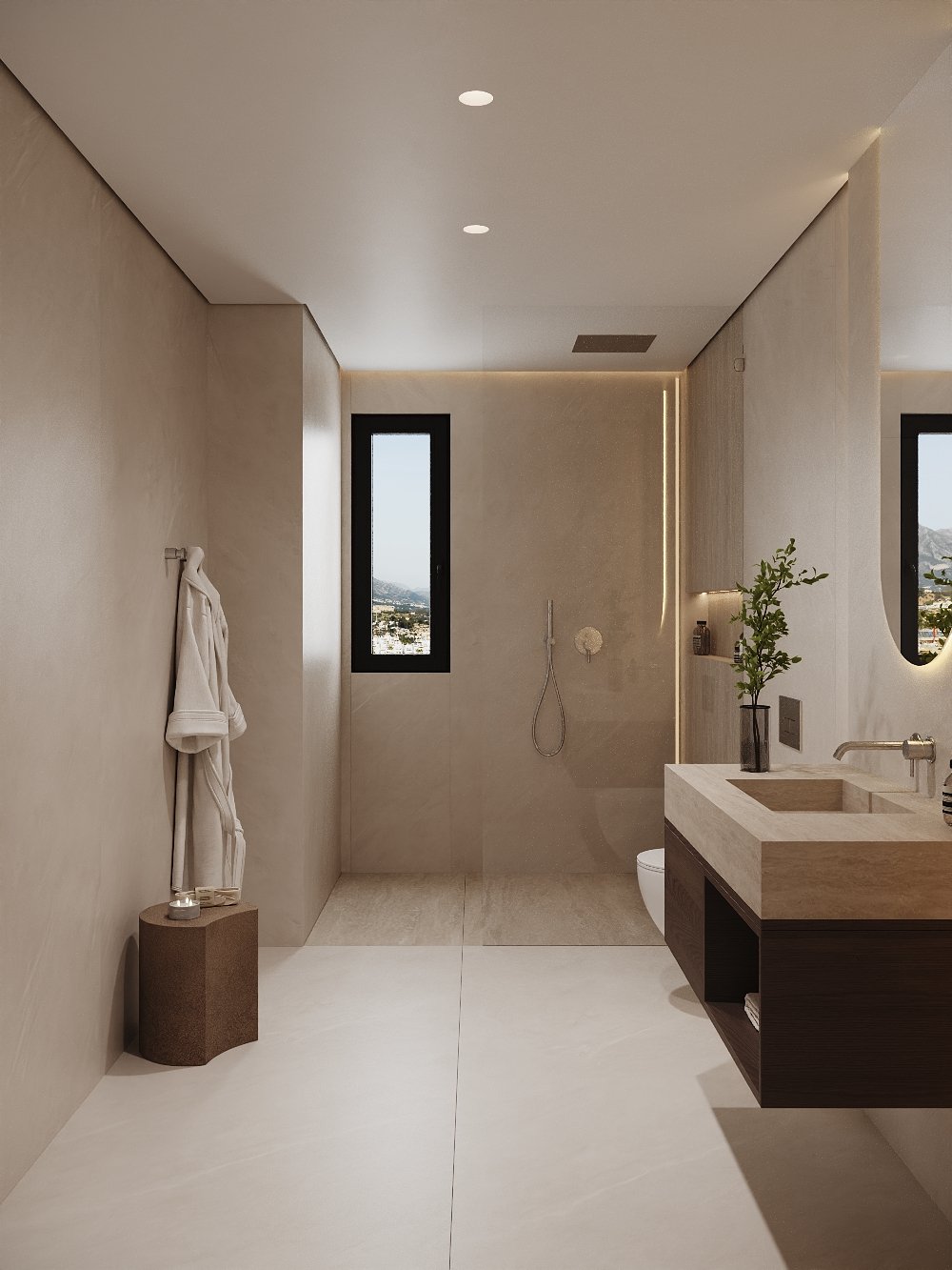 Exklusive Apartments, 400 m vom Meer entfernt, Estepona