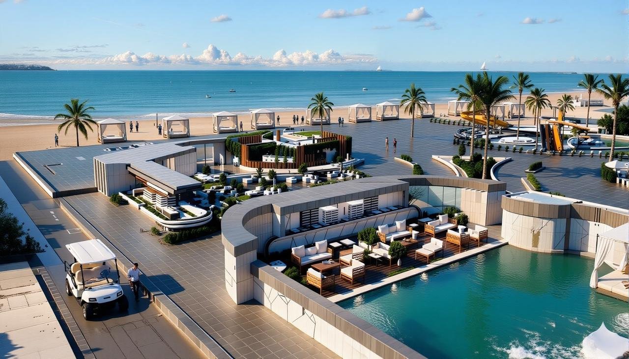 Nowoczesny apartament z dwiema sypialniami, widokiem na morze, ratami i potencjałem inwestycyjnym w Hurghadzie