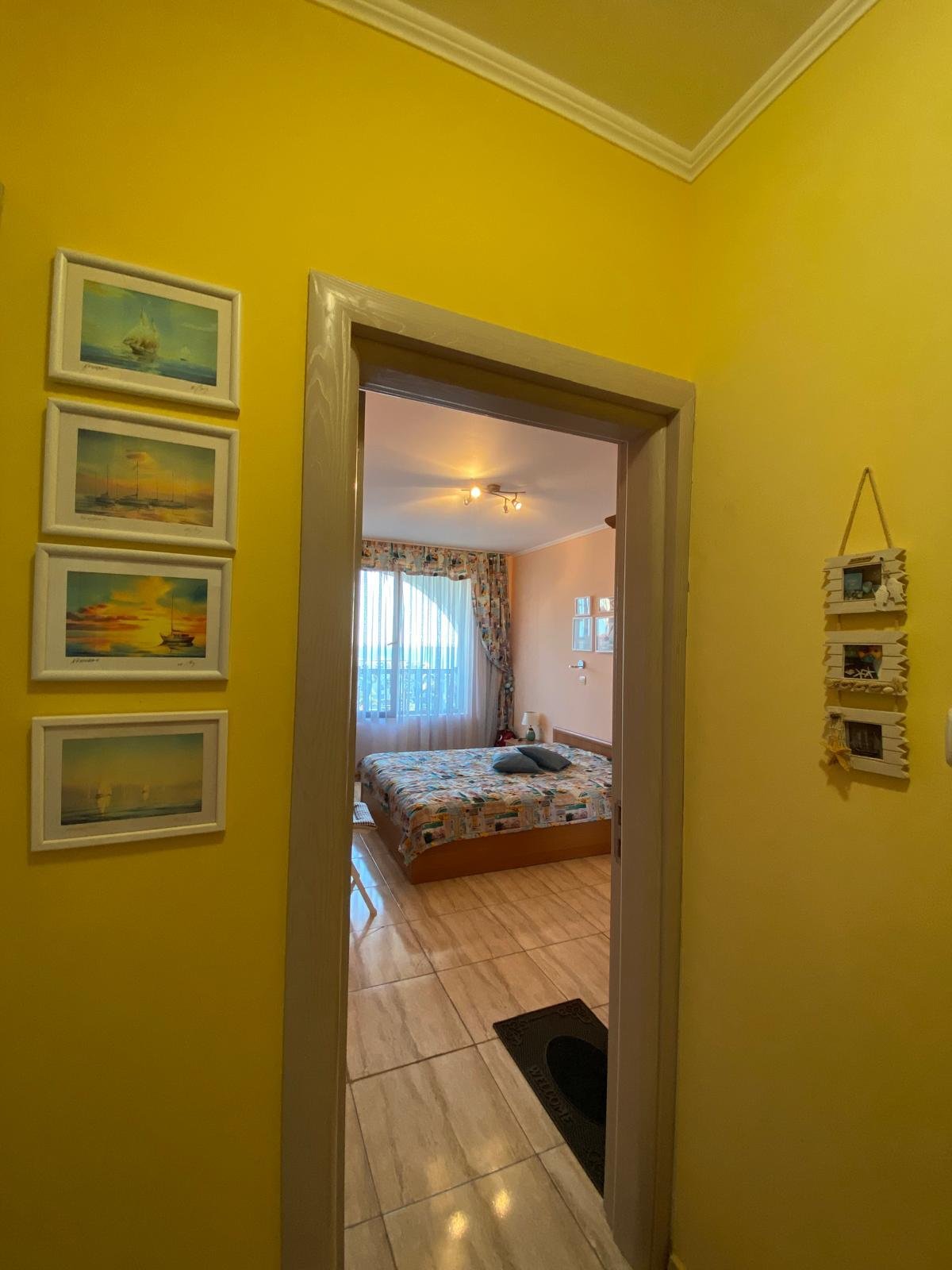 Dwupokojowe mieszkanie z widokiem na morze w kompleksie Vodenitsa w Sveti Vlas, Bułgaria