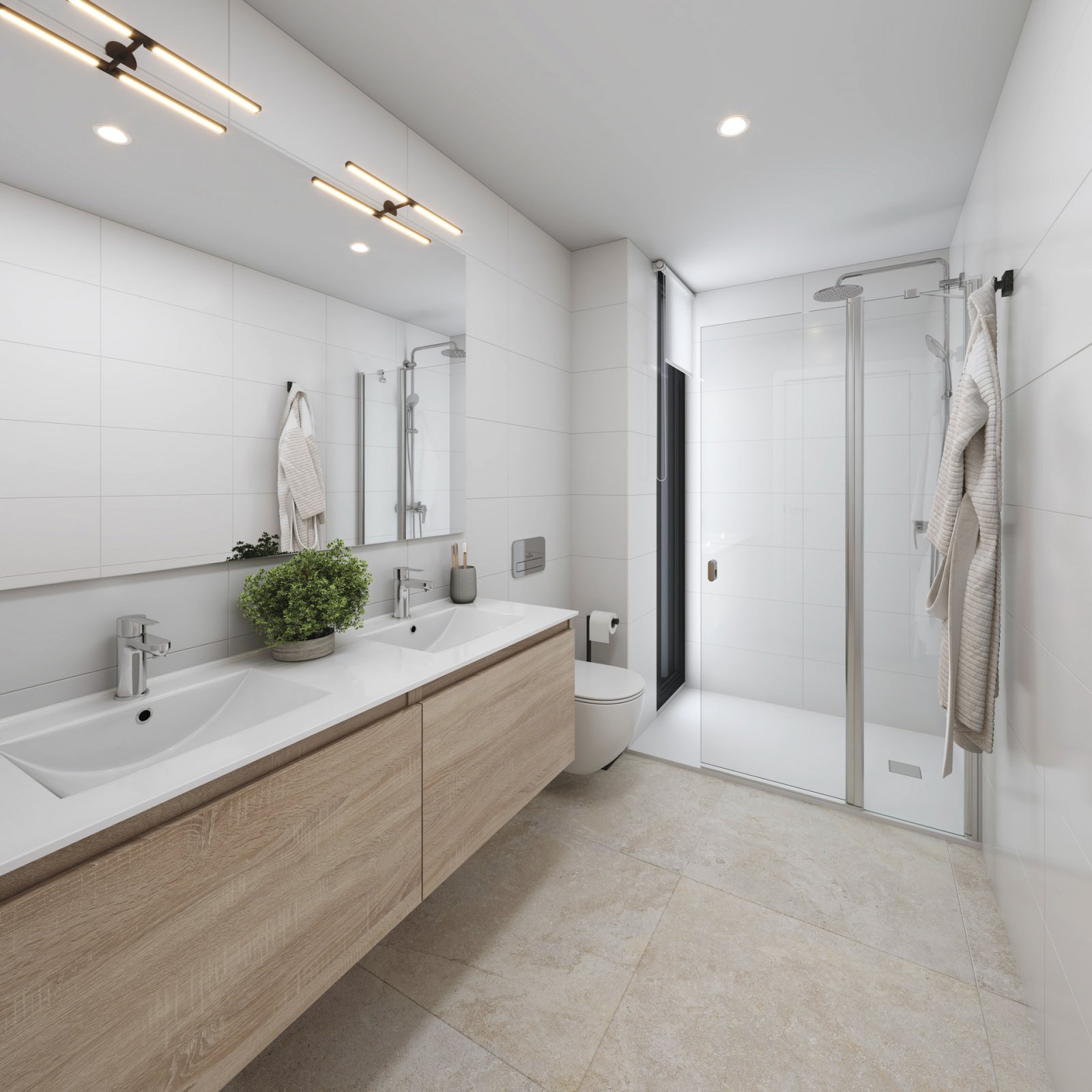 Ekskluzywne domy szeregowe z basenem, 5 km od morza, San Javier