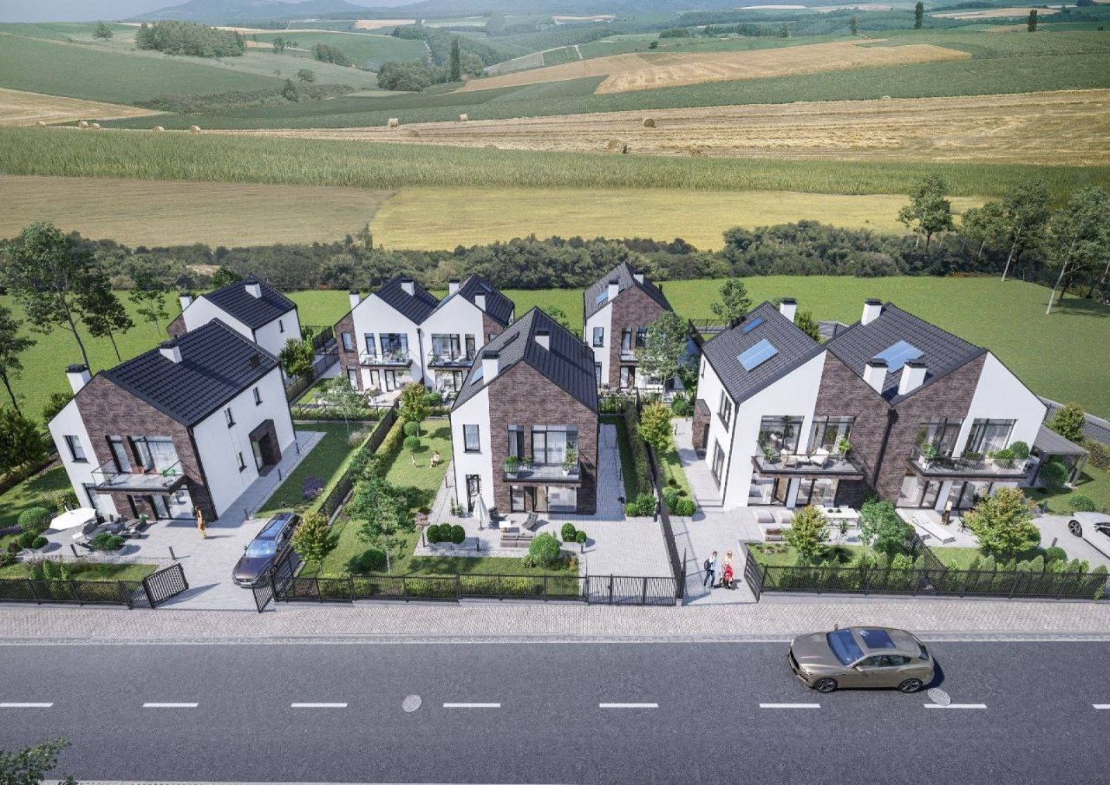 Dom z 6 pokojami o łącznej powierzchni 208 m², położony w wiosce Kosharitsa nad wybrzeżem Morza Czarnego w Bułgarii.