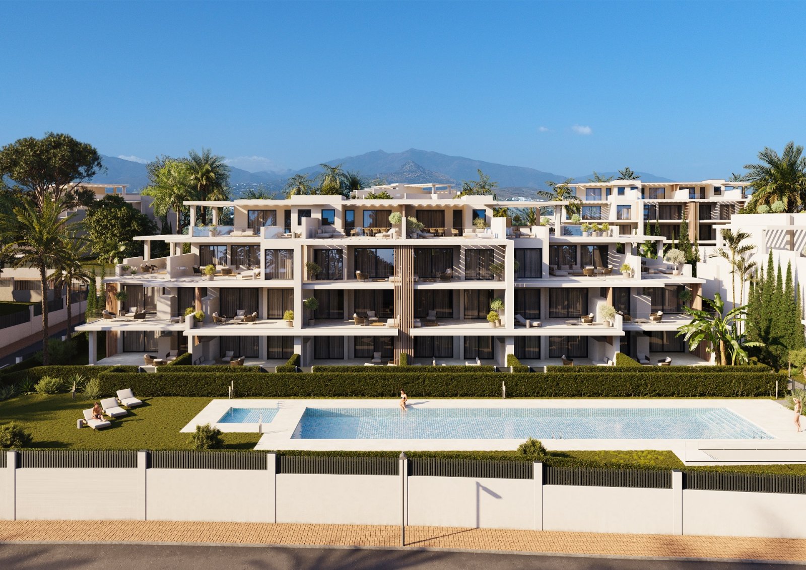 Estepona, Málaga: Modern apartments with sea views, Estepona 