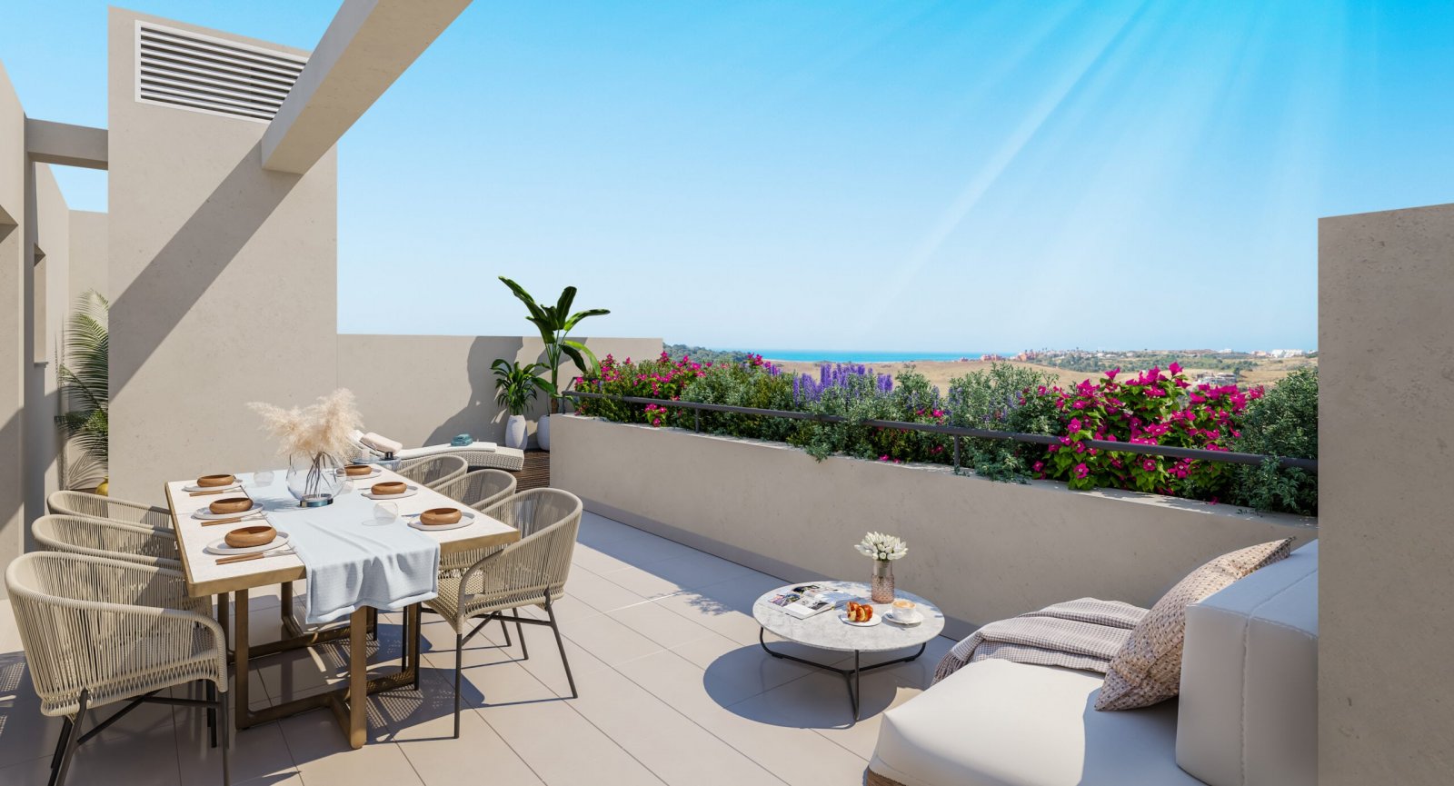 Nowoczesne apartamenty, 2 km od morza i 1 km od pola golfowego, Estepona