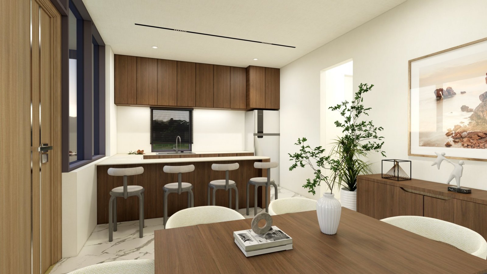 Nowoczesne domy rodzinne, prywatne ogrody i baseny, Fuente Álamo