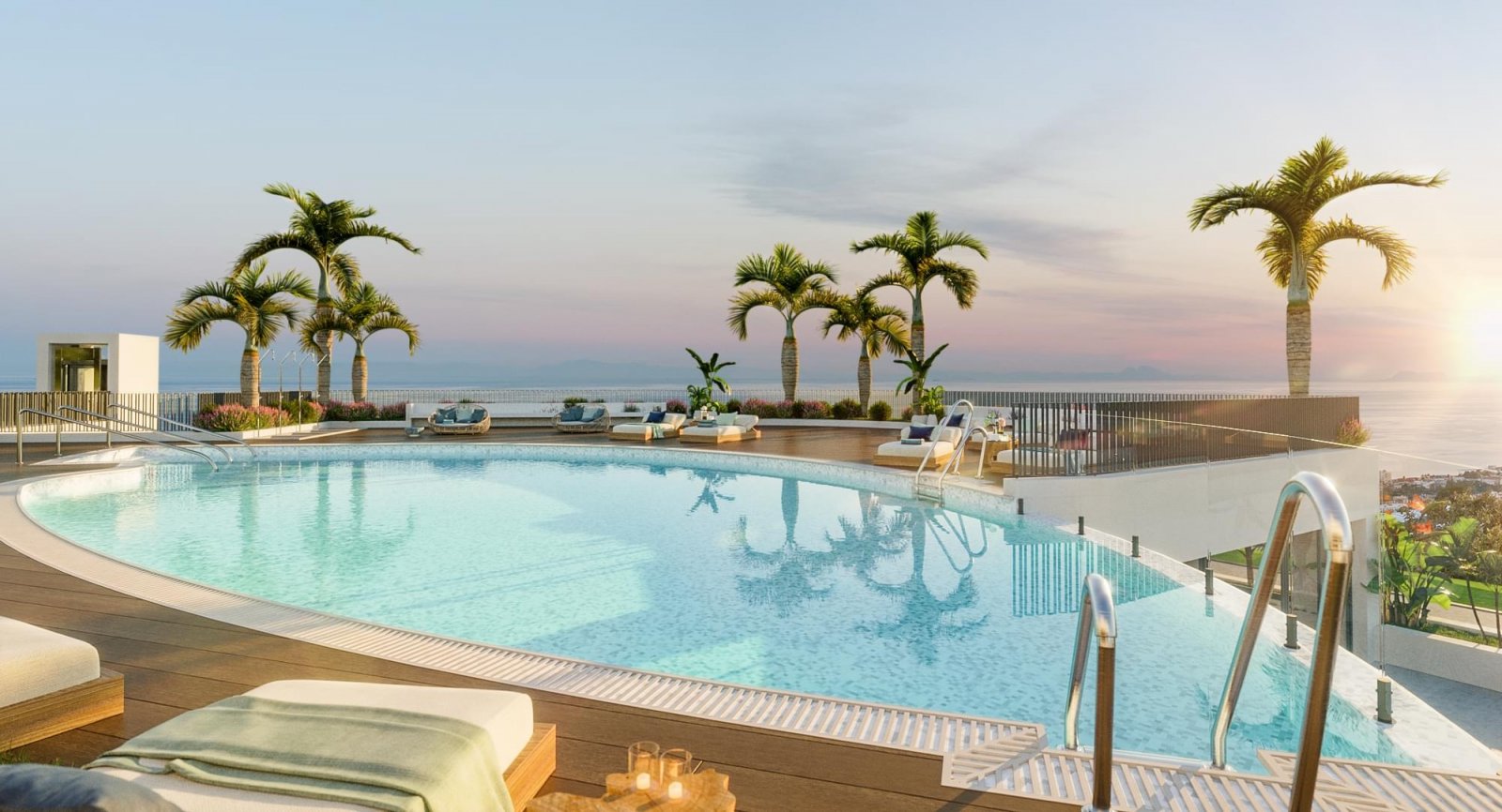 Exklusive Apartments mit Meerblick und 3 km vom Strand entfernt, Marbella