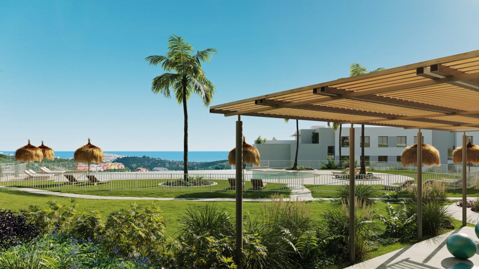 Exklusive Apartments mit Meerblick in der Nähe von Golfplätzen, Casares