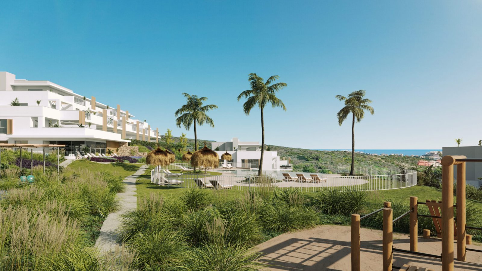 Exklusive Apartments mit Meerblick in der Nähe von Golfplätzen, Casares