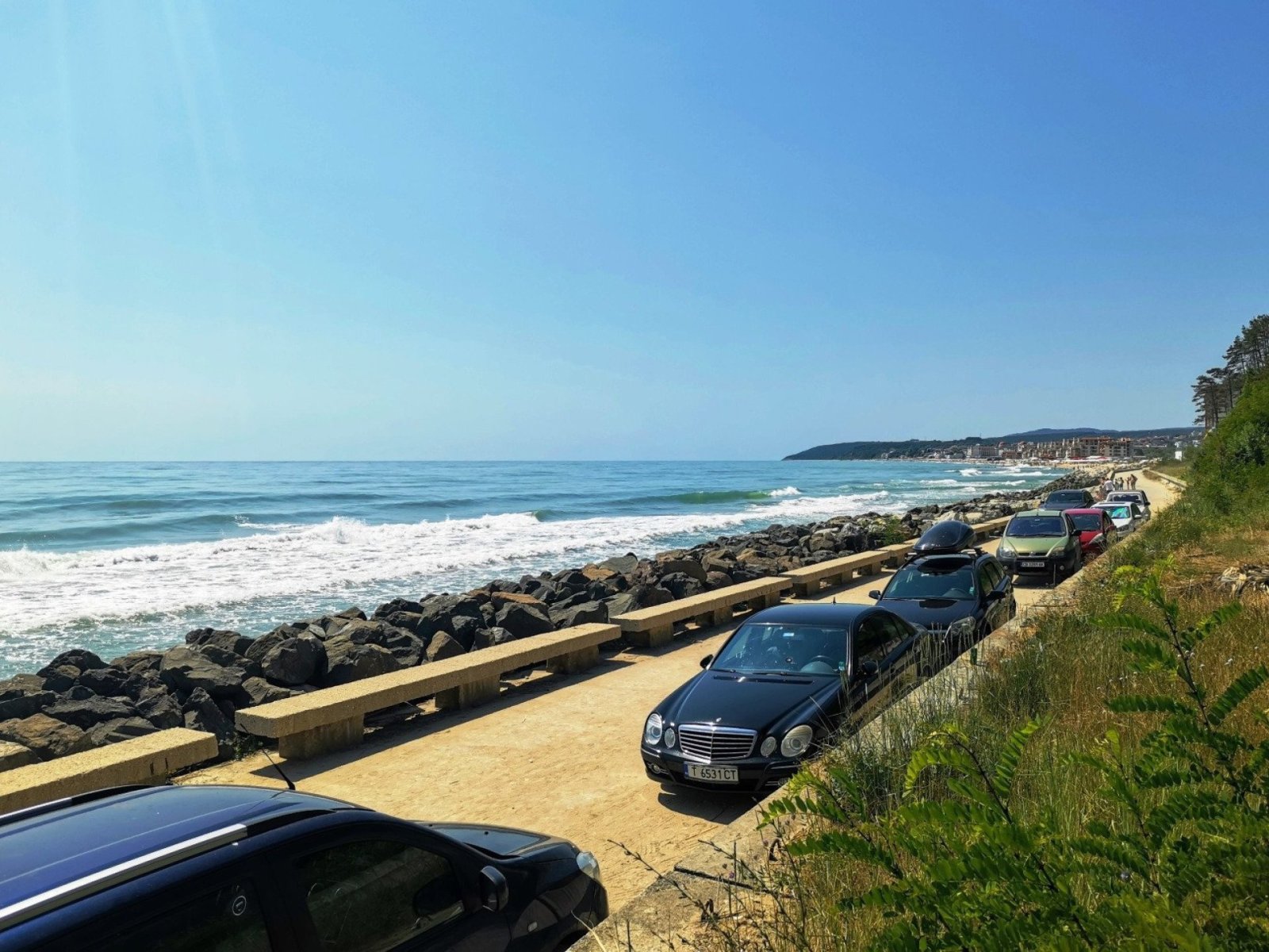 W pełni umeblowane studio z pięknym widokiem na morze i basen w nowym luksusowym kompleksie – Open Sea Residence, Byala, Bułgaria