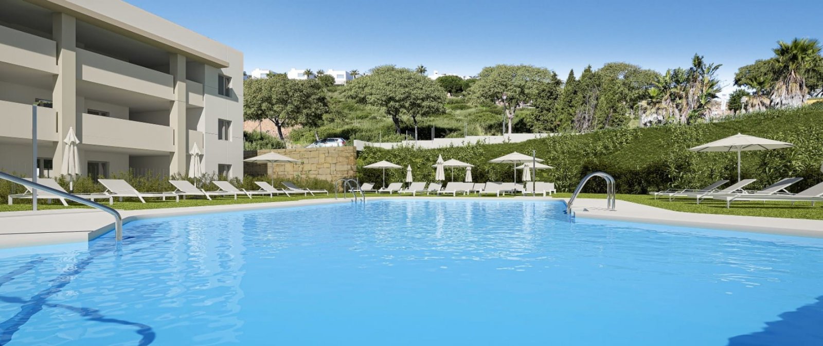 Exklusive Wohnungen, mit Meerblick und Terrassen, Manilva