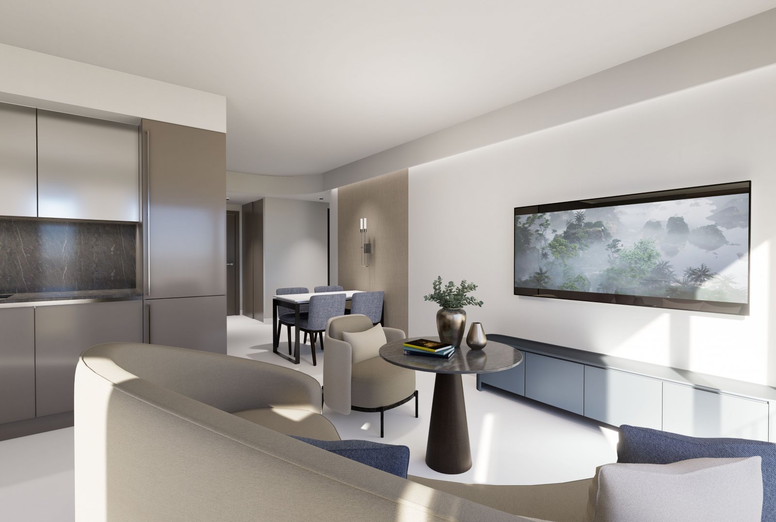 Moderne Apartments, 600 m vom Meer entfernt mit Swimmingpool und Solarium, Torrevieja