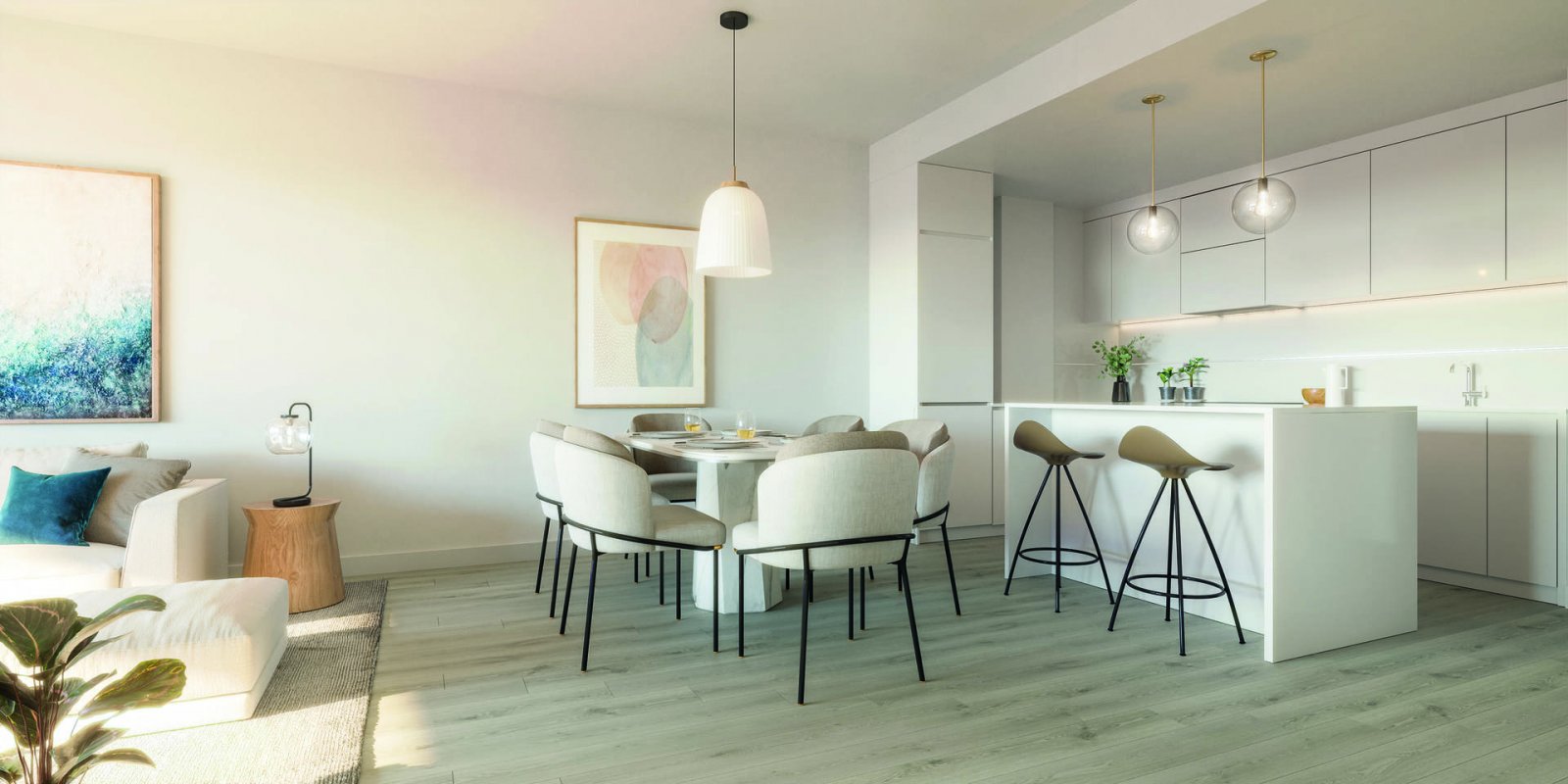 Moderne Apartments, 2 km vom Meer entfernt, Las Lagunas de Mijas
