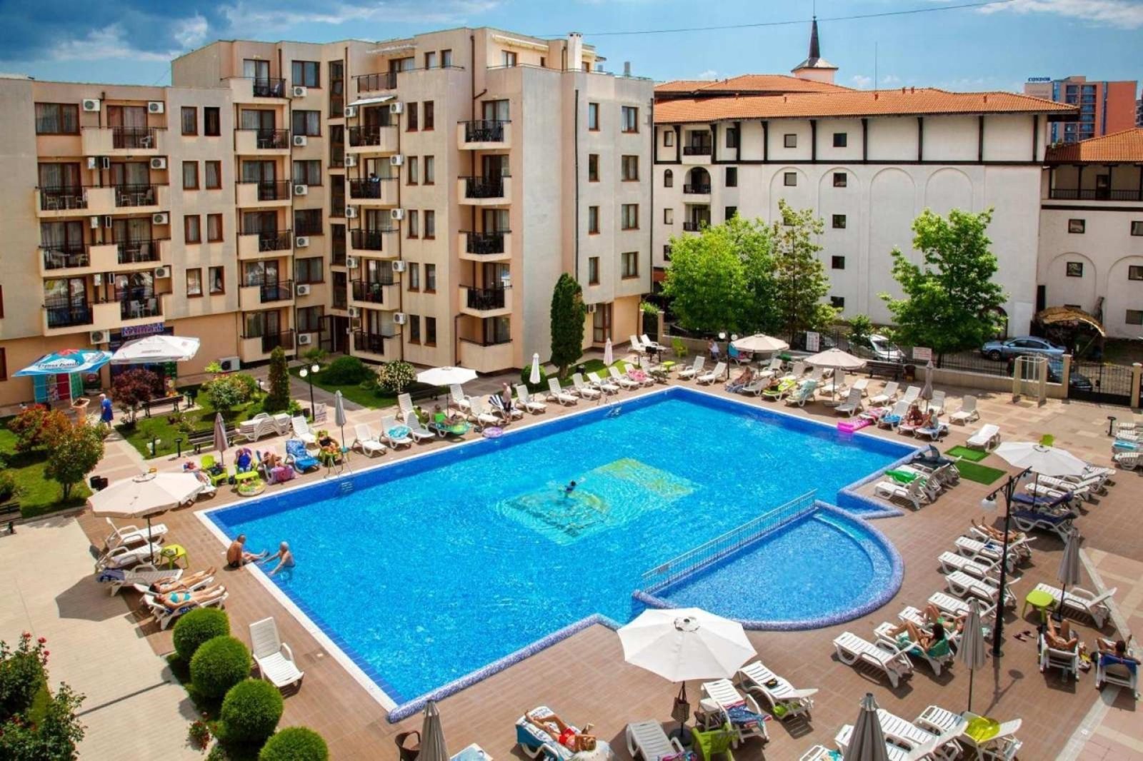 Dwupokojowy apartament w miejscowości wypoczynkowej Słoneczny Brzeg, osiedle „Sunny Victory”, Bułgaria.