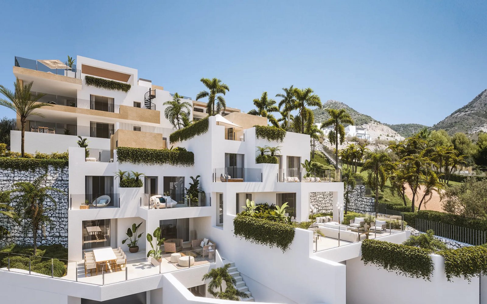Ekskluzywne apartamenty z widokiem na morze, Benalmádena
