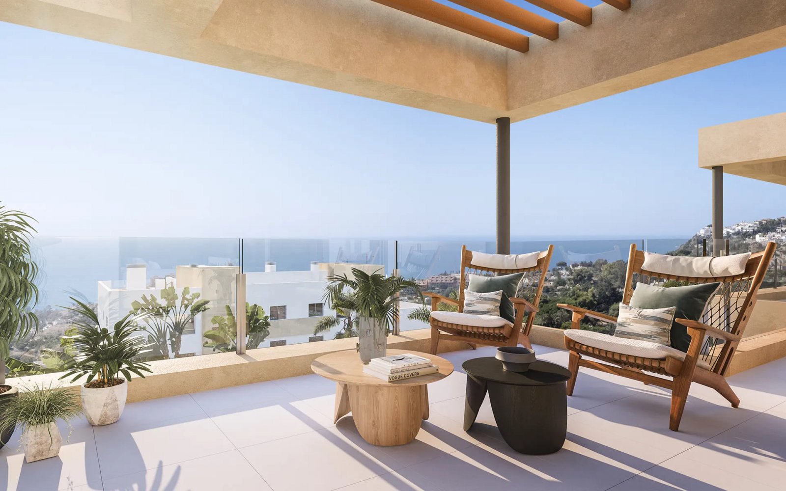 Ekskluzywne apartamenty z widokiem na morze, Benalmádena