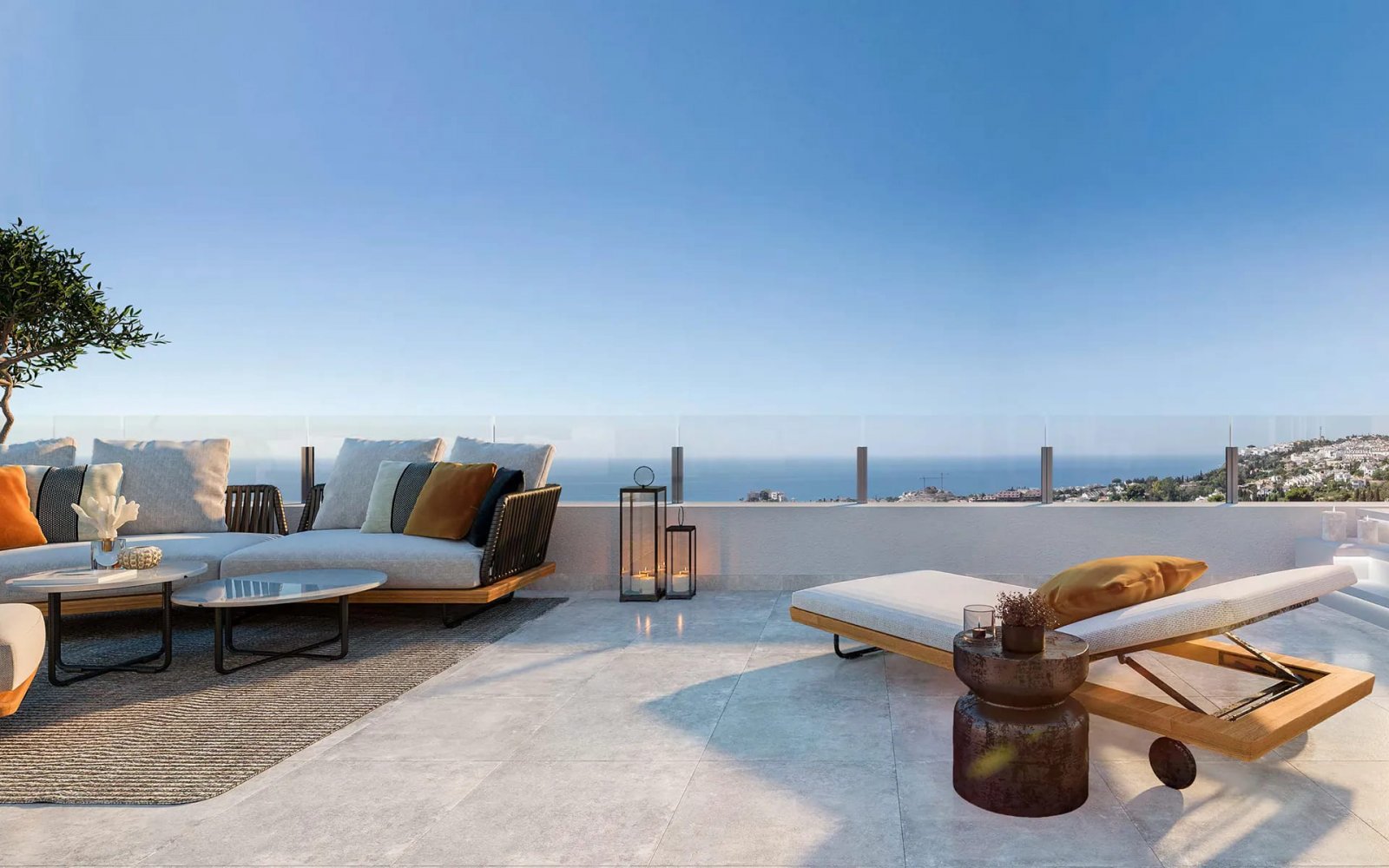 Ekskluzywne apartamenty z widokiem na morze, Benalmádena