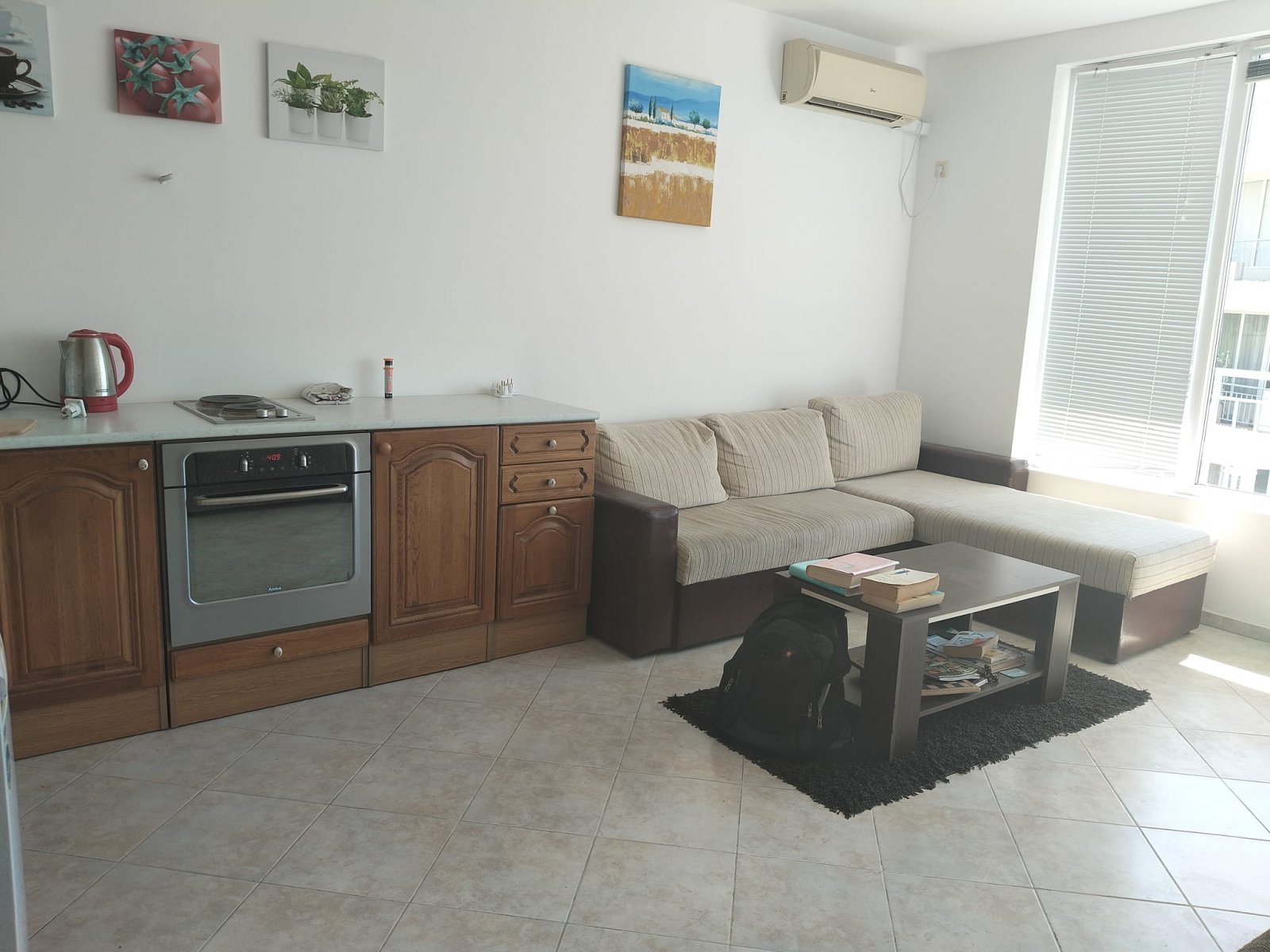 Ein-Zimmer-Apartment im Sunset Kosharitsa-Komplex – Gemütlichkeit, Ruhe und Komfort