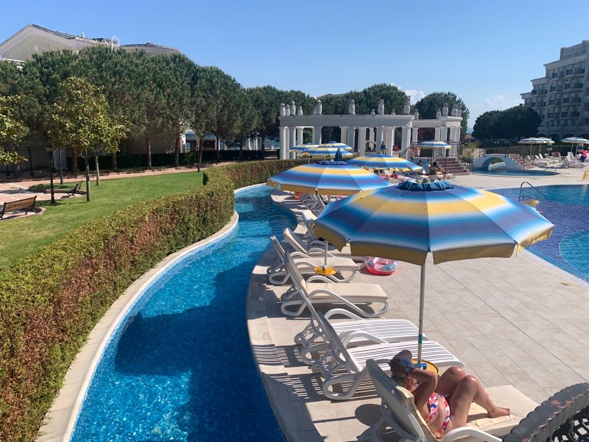 Vollständig möbliertes Ein-Zimmer-Apartment im Sunset Resort, Pomorie Sunset Resort