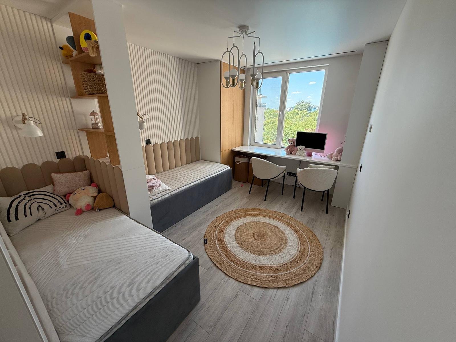Designerski apartament z dwiema sypialniami w ośrodku Flora Beach Resort w Pomorie