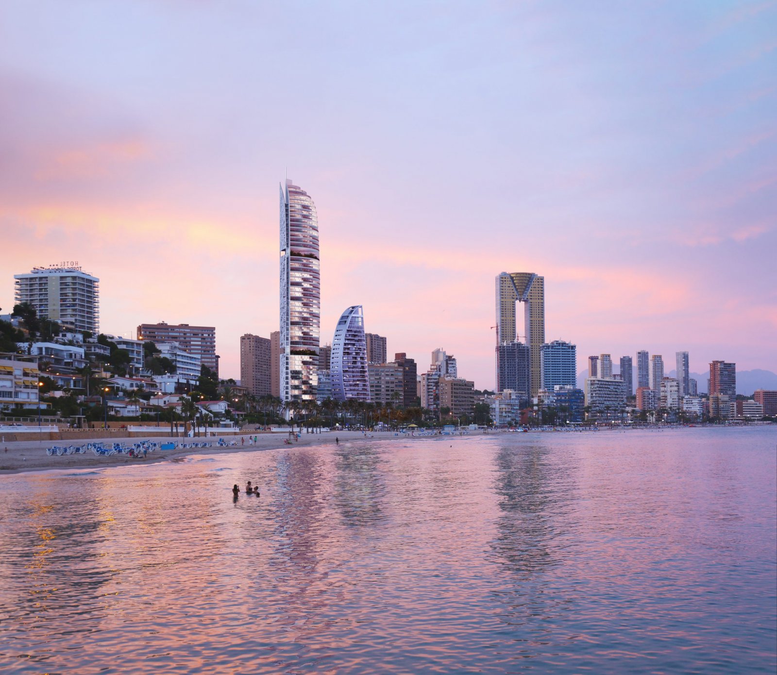 Ekskluzywne apartamenty → 100 m od morza, basenu i kortów tenisowych → Benidorm