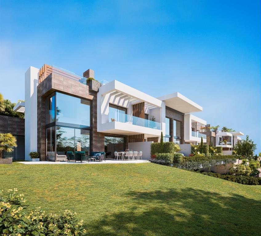 Luksusowy dom szeregowy, 1,5 km od morza, Marbella