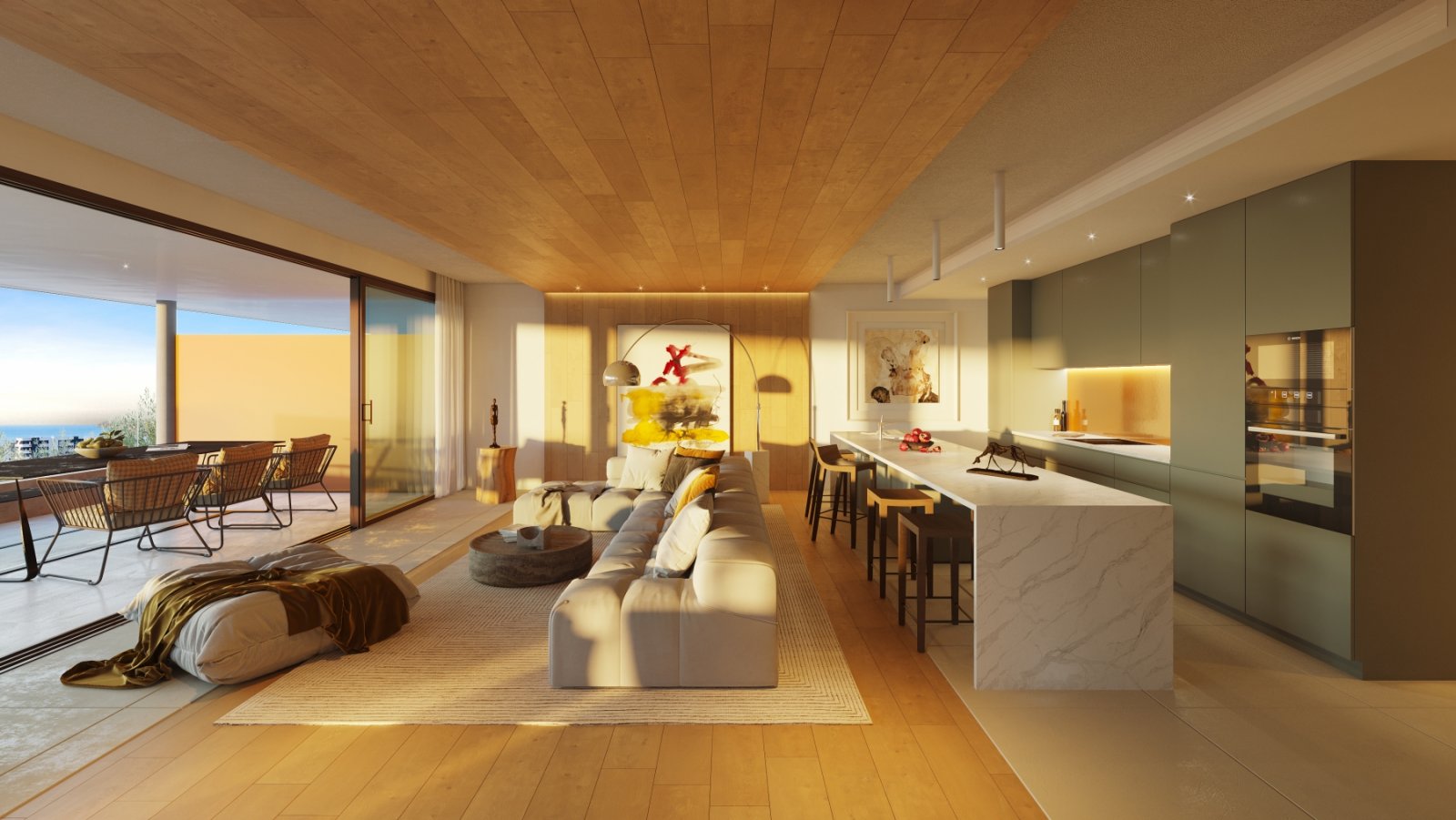 Exklusive Apartments mit Meerblick und Swimmingpool in Fuengirola