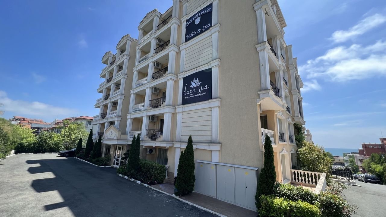 Dwupokojowe mieszkanie w kompleksie Villa Sardinia, Sveti Vlas, Bułgaria
