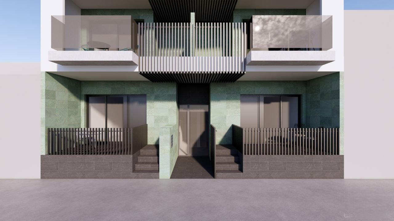 Ekskluzywne apartamenty i parter nad morzem, 170 m od plaży, Torre de la Horadada