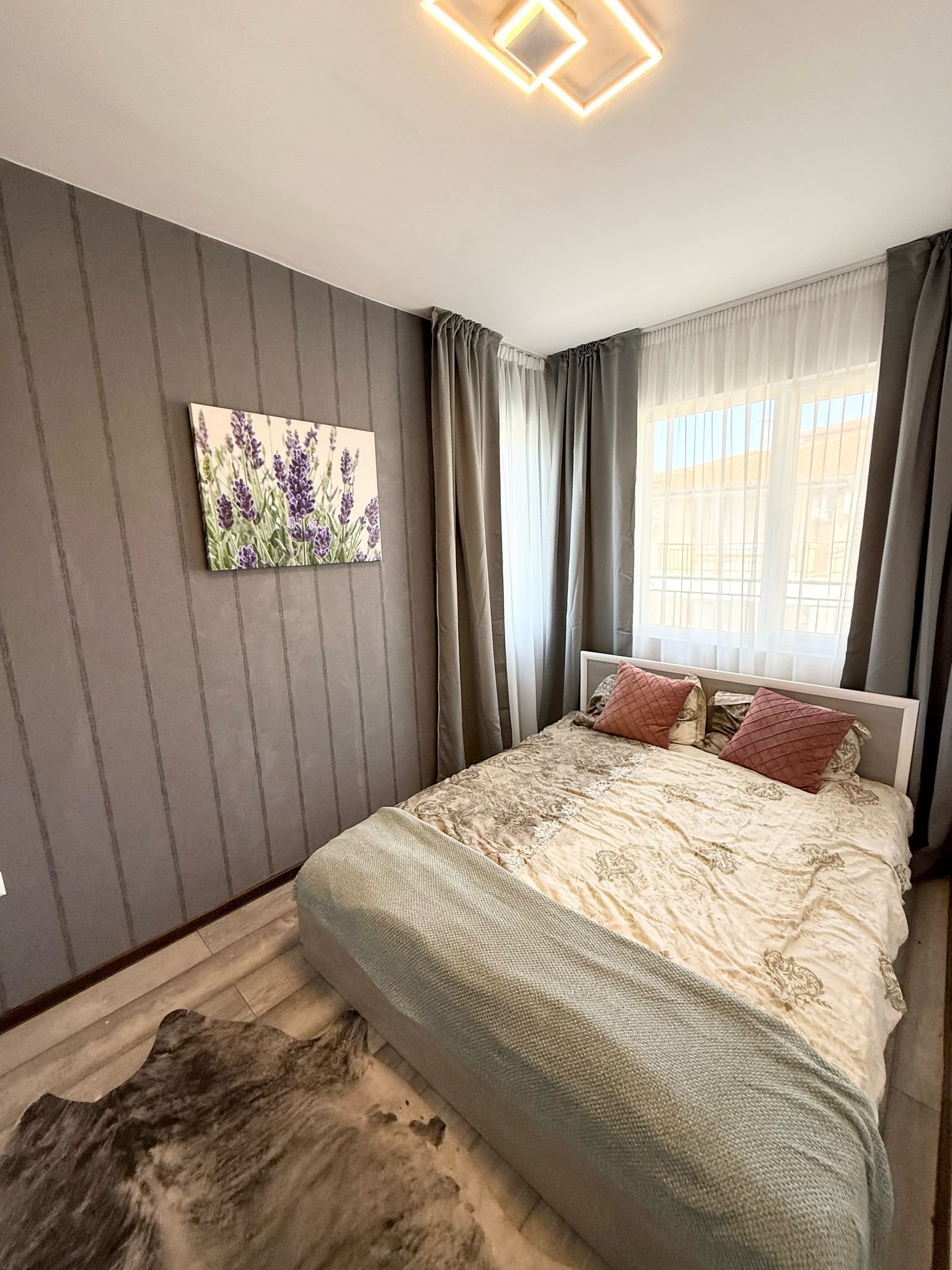 Dwupokojowe mieszkanie z widokiem na góry, basen i morze w kompleksie Domus Extra, Sweti Wlas, Bułgaria