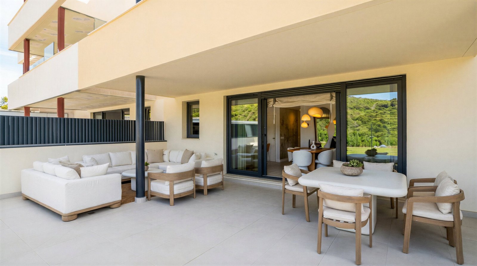 Luksusowe apartamenty, widok na morze i prywatne tarasy, Casares