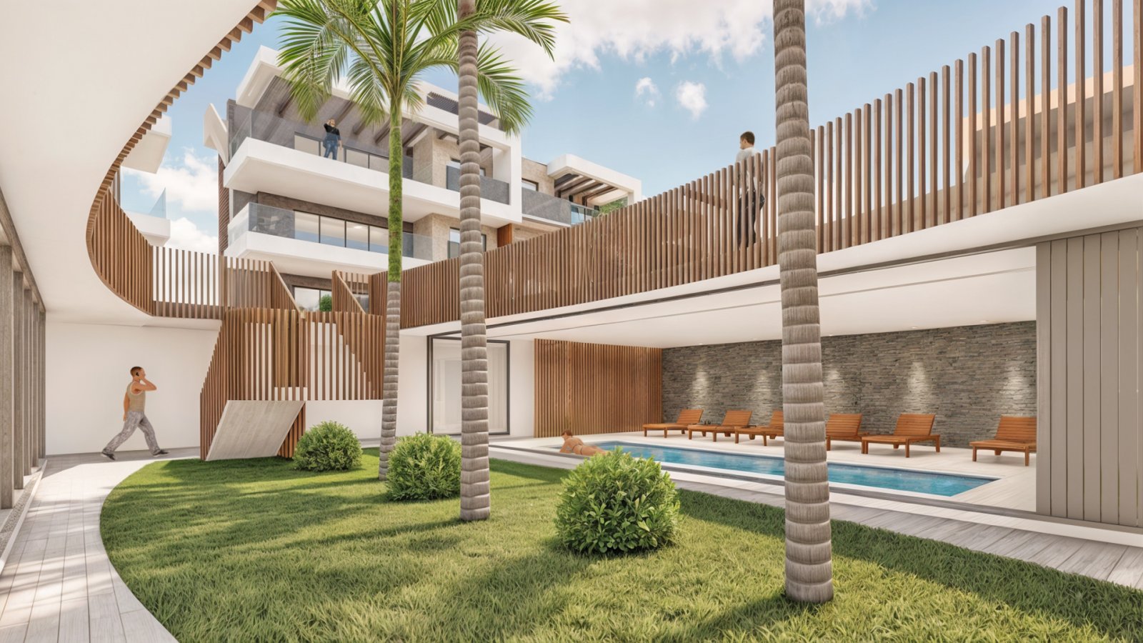 Ekskluzywne apartamenty, 250 m od plaży, Pilar de la Horadada