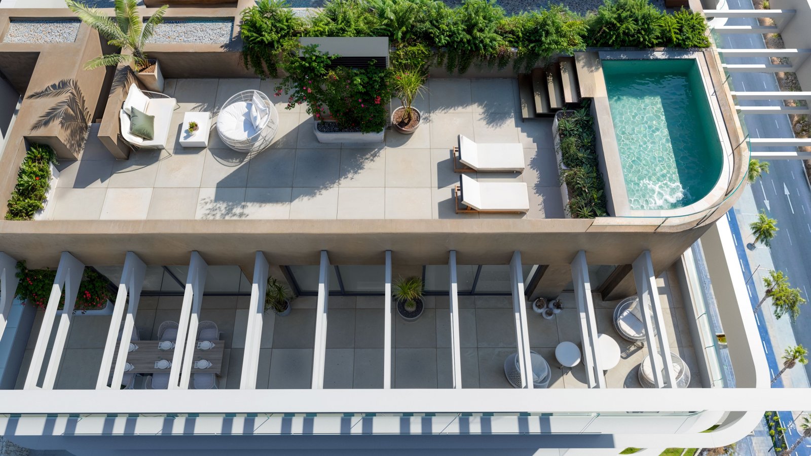 Exklusive Apartments und Penthäuser, erste Strandlage, Estepona