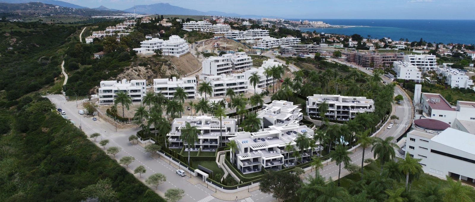 Komfortowe apartamenty 1 km od morza, Estepona