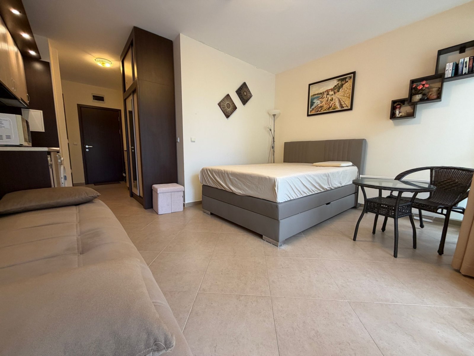 Sunny Beach: Studio im Elitekomplex Cascadas 4 w Sonnenstrand, Bułgaria 
