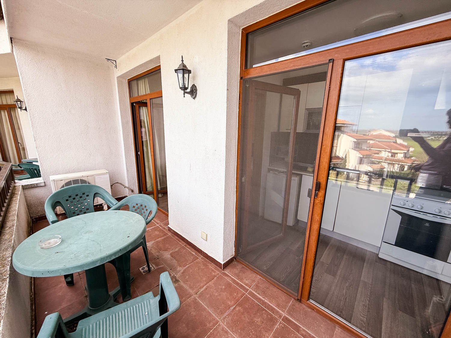 Trzypokojowy apartament z widokiem na morze i basen w kompleksie The Vineyards Resort, Aheloy, Bułgaria
