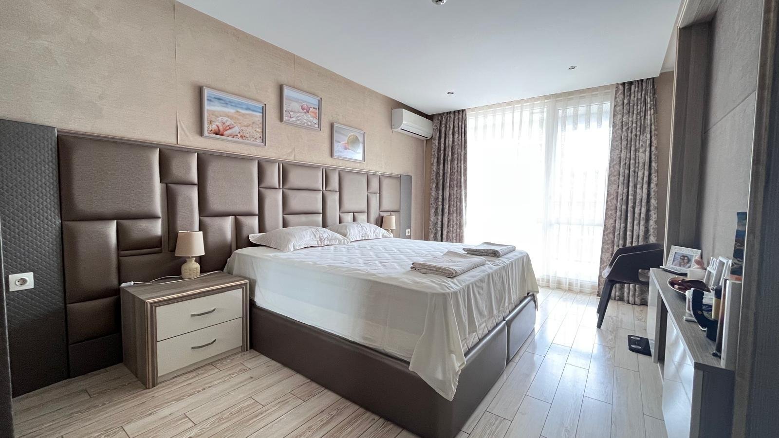 Nessebar: Dwupokojowe mieszkanie z widokiem na morze w kompleksie Paradiso, Nessebar, Bułgaria 