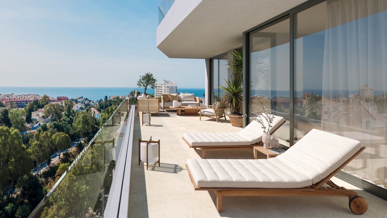 Exklusive Apartments mit Meerblick, Fuengirola
