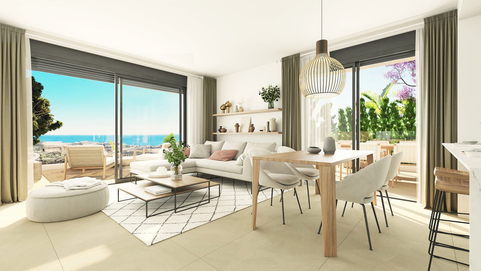 Exklusive Apartments am Meer und Golfplatz, Mijas