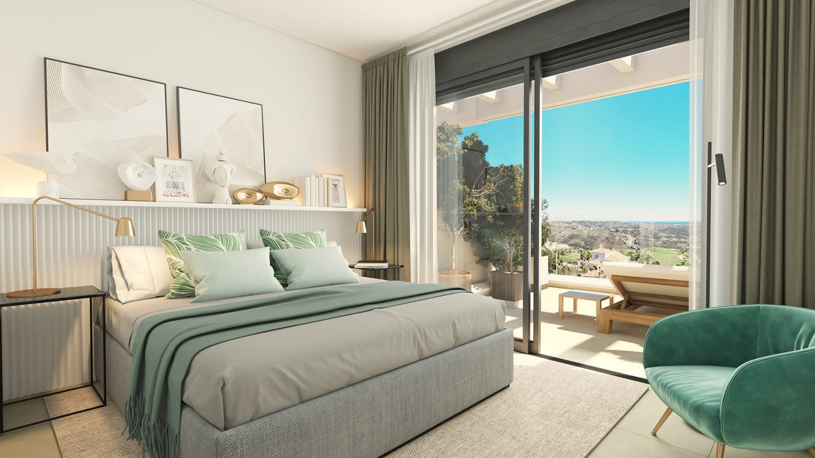 Exklusive Apartments am Meer und Golfplatz, Mijas