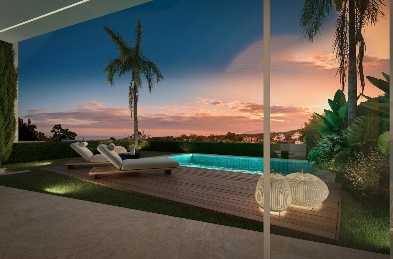 Luksusowy dom szeregowy z widokiem na morze, Marbella