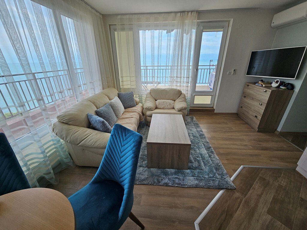 Apartament 1+2 w kompleksie Panorama Fort Beach, Sveti Vlas, Bułgaria