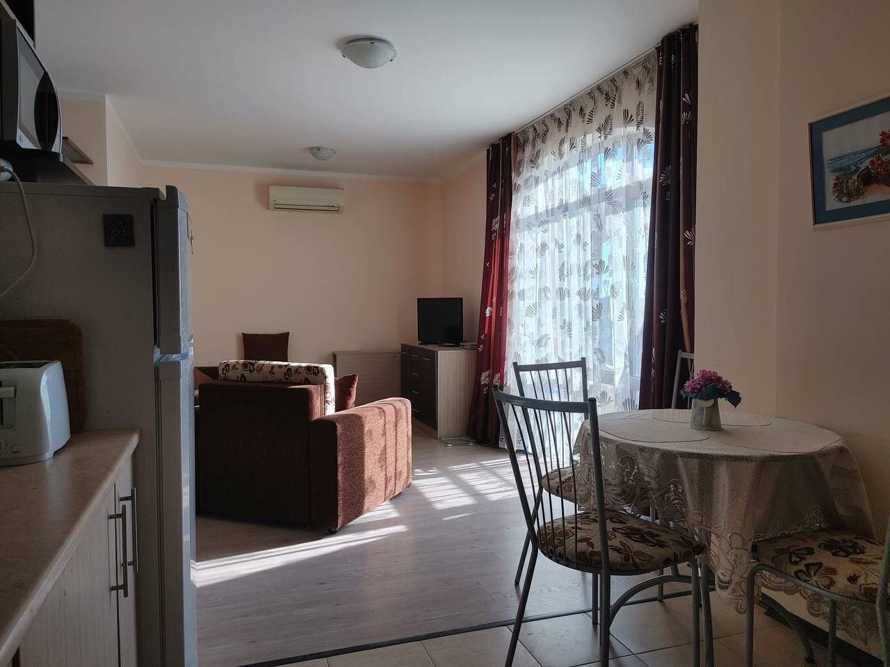 Przestronne studio o powierzchni 60 m² w kompleksie Sveti Nikola, Kosharitsa