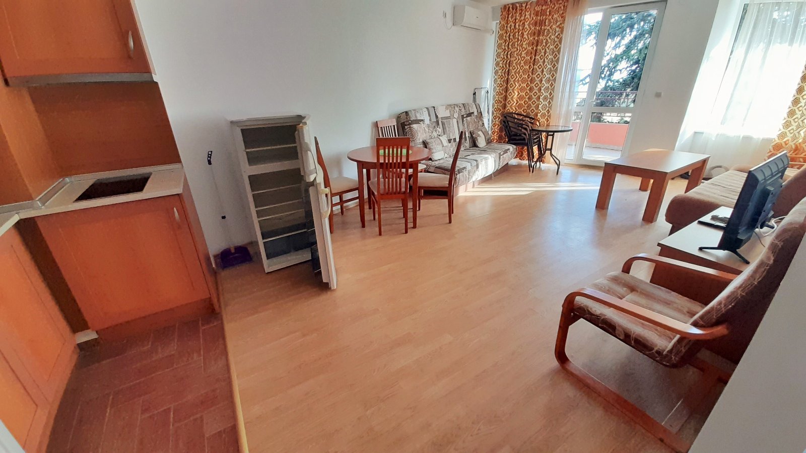 2-pokojowe mieszkanie w kompleksie Riviera Fort Beach, bezpośrednio przy morzu, w Rawdzie, Bułgaria