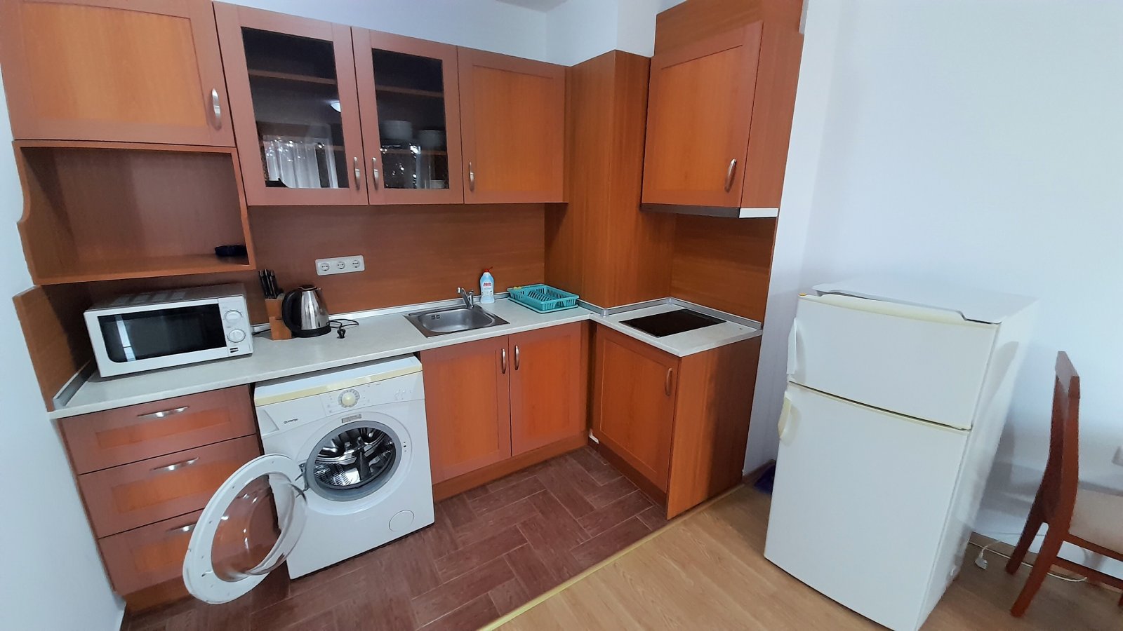 2-pokojowe mieszkanie w kompleksie Riviera Fort Beach, bezpośrednio przy morzu, w Rawdzie, Bułgaria