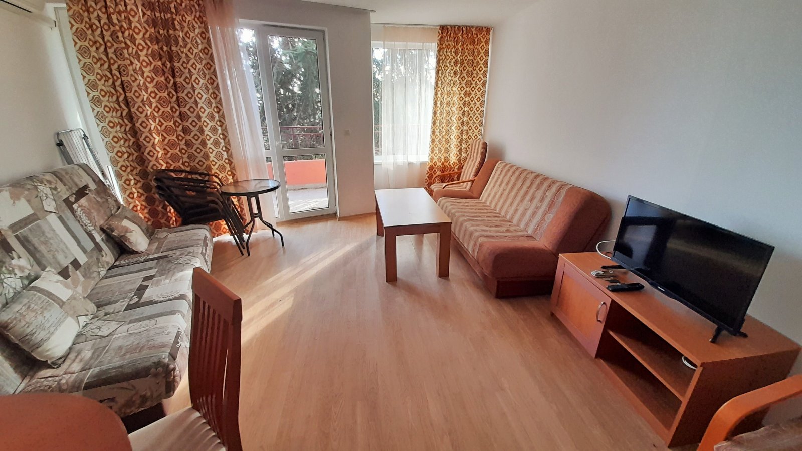 2-pokojowe mieszkanie w kompleksie Riviera Fort Beach, bezpośrednio przy morzu, w Rawdzie, Bułgaria