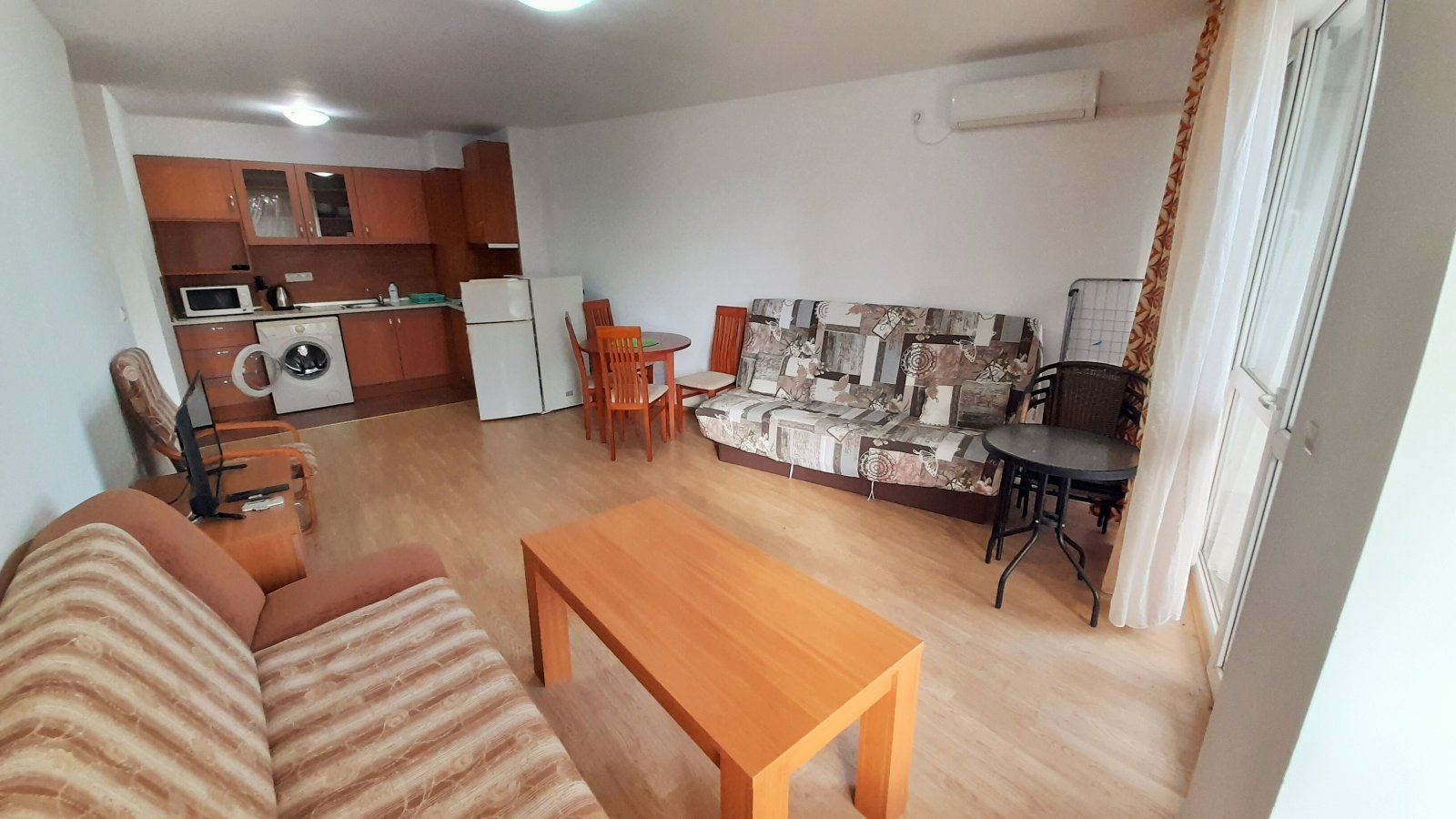 2-pokojowe mieszkanie w kompleksie Riviera Fort Beach, bezpośrednio przy morzu, w Rawdzie, Bułgaria