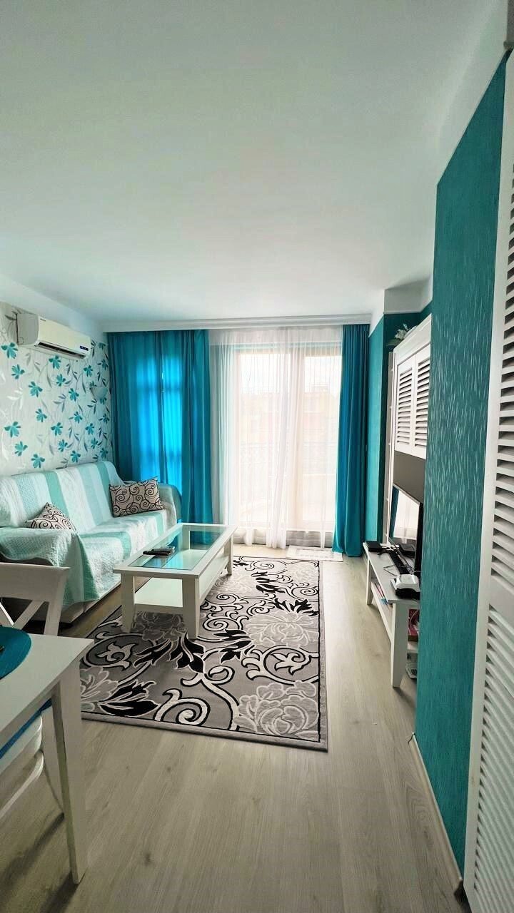 Hojne 3-pokojowe mieszkanie w ekskluzywnym kompleksie mieszkaniowym Harmony Suites 3, Słoneczny Brzeg, Bułgaria