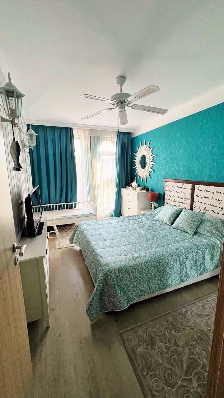 Hojne 3-pokojowe mieszkanie w ekskluzywnym kompleksie mieszkaniowym Harmony Suites 3, Słoneczny Brzeg, Bułgaria