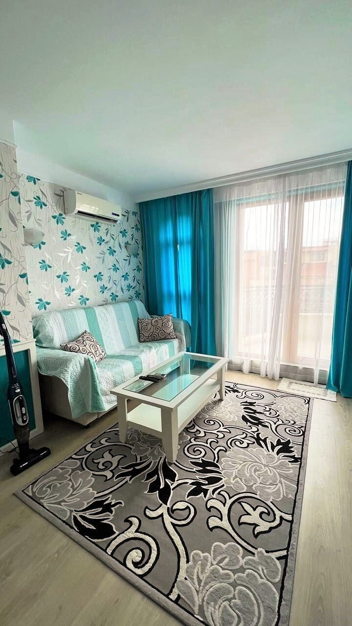 Hojne 3-pokojowe mieszkanie w ekskluzywnym kompleksie mieszkaniowym Harmony Suites 3, Słoneczny Brzeg, Bułgaria