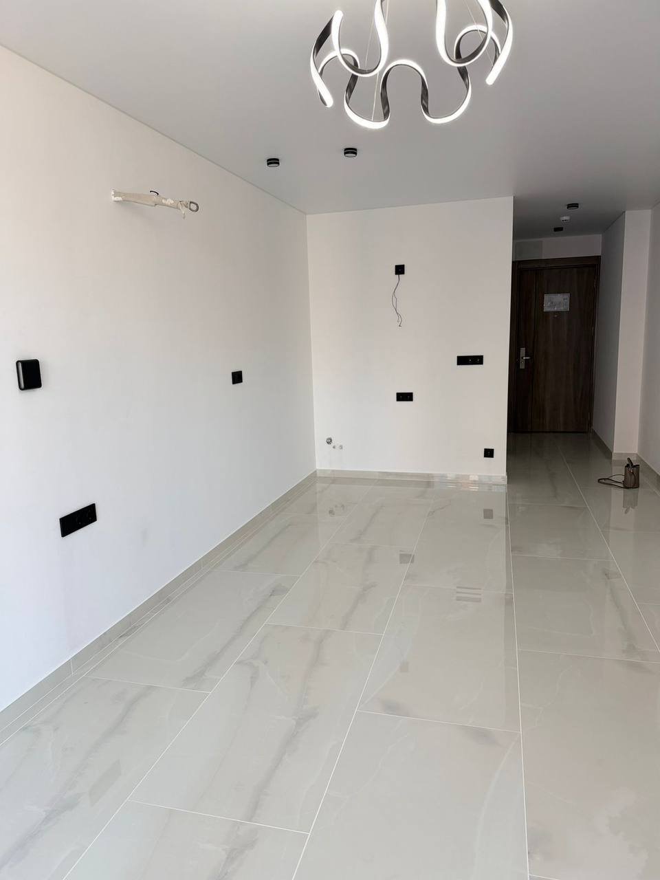 Jasne, odnowione studio w Batumi, Gruzja, z pięknym widokiem na morze i zieleń