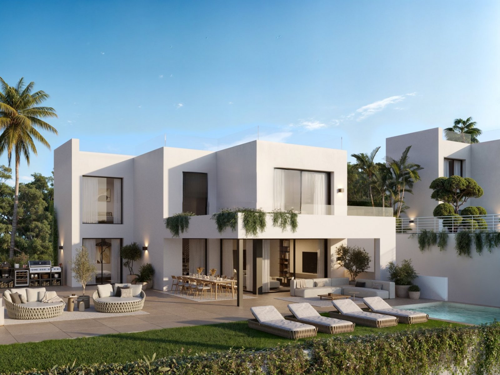 Elegancka willa blisko morza, prywatny basen, Mijas